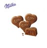 Füllung MILKA VON HERZEN mit Logo