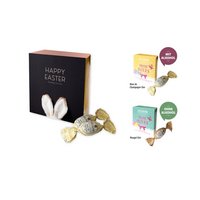 Heilemann Frohe Ostern Schokoeier 72 g bedruckt mit Logo