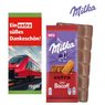 Milka Schokoladentafel Extra 190g mit Logo