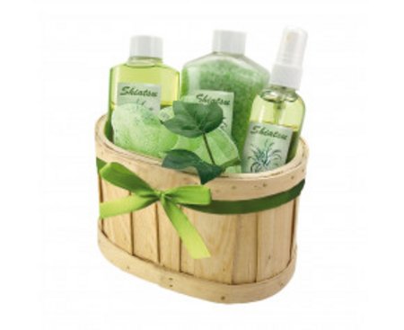 Wellness-Geschenkset Shiatsu bedrucken logo