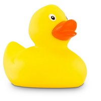 Badeente Emma mit Logo