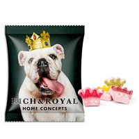 Beauty Sweeties im Werbetütchen bedruckt mit Logo