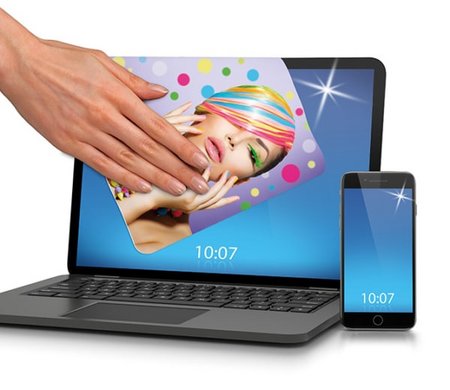 Microfaser Displaytücher mit Werbedruck