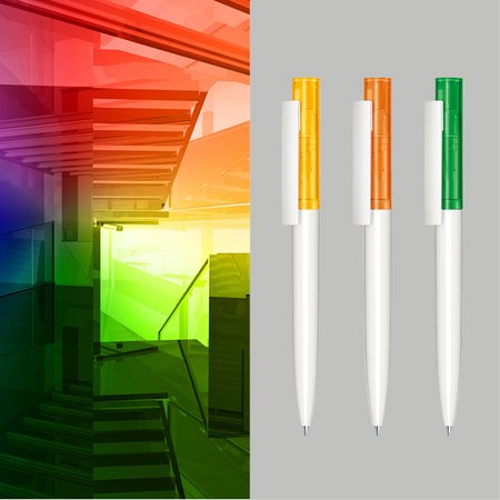 Senator Kugelschreiber Headliner Clear Basic als Werbegeschenk