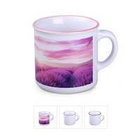 Keramikbecher Loft Art mit eigener Werbung