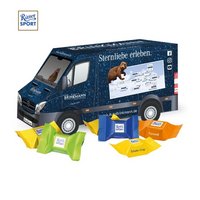 3D Präsent Transporter Ritter SPORT Schokowürfel  mit Logo
