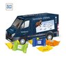 3D Präsent Transporter Ritter SPORT Schokowürfel  mit Logo