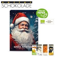 Adventskalender mit Zotter Schokolade mit Logo