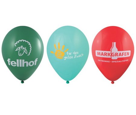 Werbeartikel Luftballons mit Logo