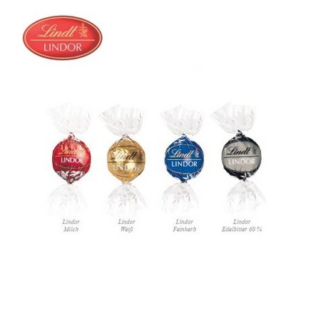 Füllung 3D Präsent Haus Lindt Lindor Pralinés