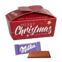 Milka Naps im Werbeballotin mit Logo