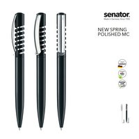 Senator Kugelschreiber New Spring Polished MC bedruckt mit eigenem Logo