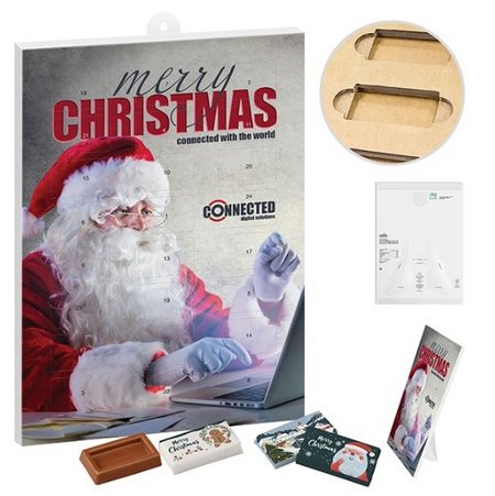 Schoko-Naps Adventskalender – PAPIER mit Logo