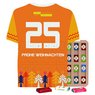 Täfelchen Adventskalender Trikot ECO Papierblister  Alpenmilch-Schokolade bedruckt mit eigenem Logo