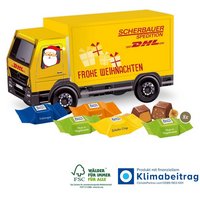 3D Präsent LKW Ritter SPORT Schokowürfel mit eigenem Logo