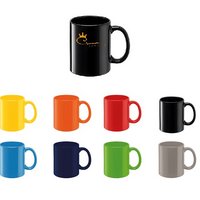 Kaffeebecher Carina bedruckt mit Logo