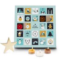 Duftkerzen Adventskalender Charming Christmas Time mit Logo