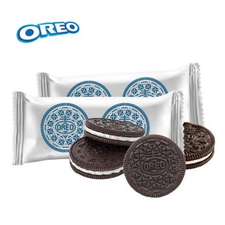 Füllung 3D Präsent Haus OREO Schokokekse mit Logo