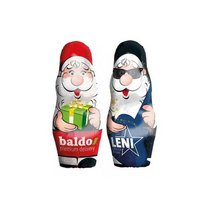 Midi Schokolade Weihnachtsmann 25g mit Logo
