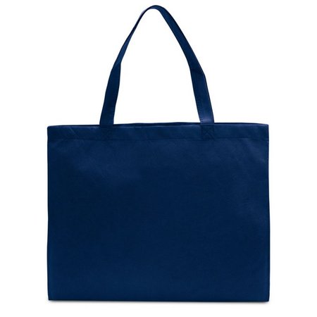 PP-Tasche Zurich mit langen Henkeln marineblau