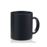 Keramikbecher Oxford Matt Schwarz 36cl mit Logo
