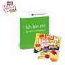 Werbe-Klappkarte nimm2 Lachgummi minis mit Logo