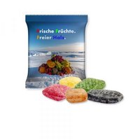 Hustenbonbons, ca. 17g in Midi-Tüte bedruckt mit eigenem Logo