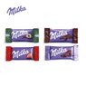 Füllvarianten Milka Schokotäfelchen mit Logo