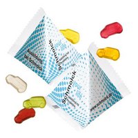 Fruchtgummi Auto 12g in Werbe-Pyramide bedruckt mit Logo