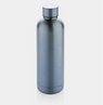 Hellblaue  Impact Vakuumflasche aus RCS recyceltem Stainless-Steel 500ml mit Logo