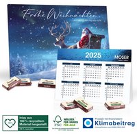 2 in 1 Adventskalender mit Jahresplaner Sarotti mit Logo
