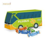 3D Präsent Bus Merci Petit mit Logo