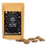 Feuergebrannte Mandeln ohne Zuckerzusatz (vegan), ca. 30g, Standbeutel Mini mit Logo