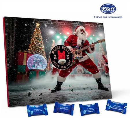 Klettinis Adventskalender Naps mit Logo