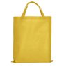PP-Tasche CLASSIC 38 x 42 cm mit zwei kurzen Henkeln 35 cm gelb  mit Logo