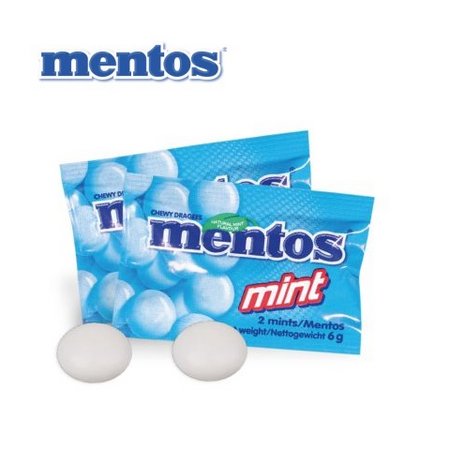 Inhalt 3D Präsent Bus Mentos Mint mit Logo