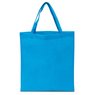 PP-Tasche Wien mit kurzen Henkeln Cyanblau