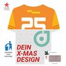 Täfelchen Adventskalender Trikot ECO Papierblister  Alpenmilch-Schokolade mit Logo