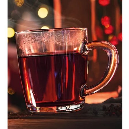 Tee Glastasse Basic 34cl gehärtet mit eigenem Logo