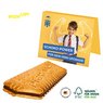 Werbekarte Midi Leibniz PickUp Mini Choco mit Logo