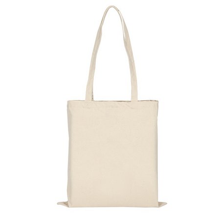 Baumwolltasche 38 x 42 cm CLASSIC mit zwei langen Henkeln ca. 200 gm² mit Logo