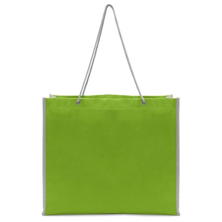 PP-Tasche Milano 42 x 38 x 10 cm mit langen Tragekordeln und eigenem  Logo
