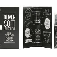 8ml Pumpdispenser Oliven Soft Handcreme mit Logo 