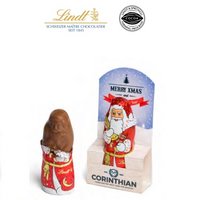 Lindt Schoko Nikolaus 10g Halbkartonage mit Logo