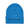 Hellblaue Impact Polylana® Beanie mit AWARE™ Tracer mit Logo