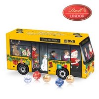 3D Adventskalender Lindt Bus mit Logo