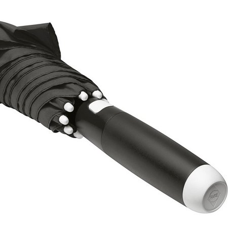 AC-Midsize-Stockschirm FARE® Whiteline als Werbeartikel