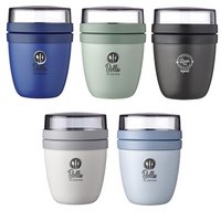 Alle Farben Mepal Ellipse Mini 300+120 ml Lunchpot mit Logo