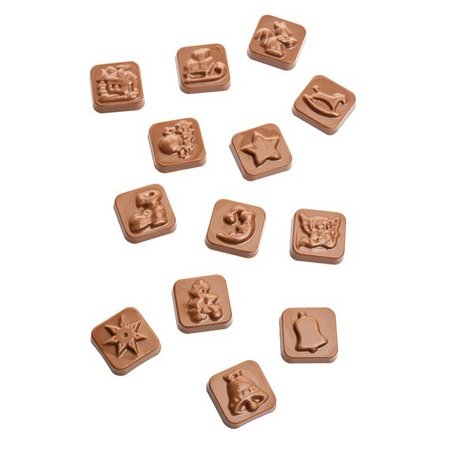 Wand Adventskalender individuell bedruckt Callebaut bedruckt mit Logo