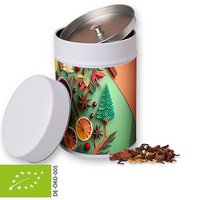 Bio Glühweingewürz fein ca. 150g Metalldose Maxi silber mit Logo